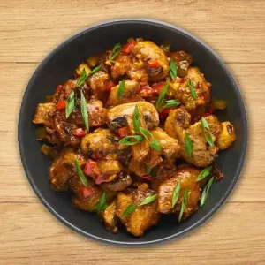 Mushroom Manchurian (Dry/ Gravy)